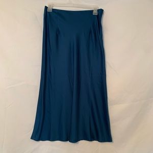 Nasty Gal satin midi skirt